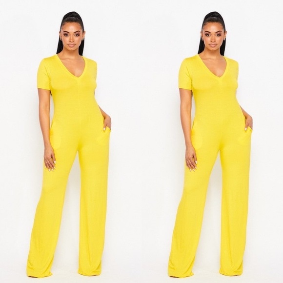 Pants - #81 Yellow Jumpsuit